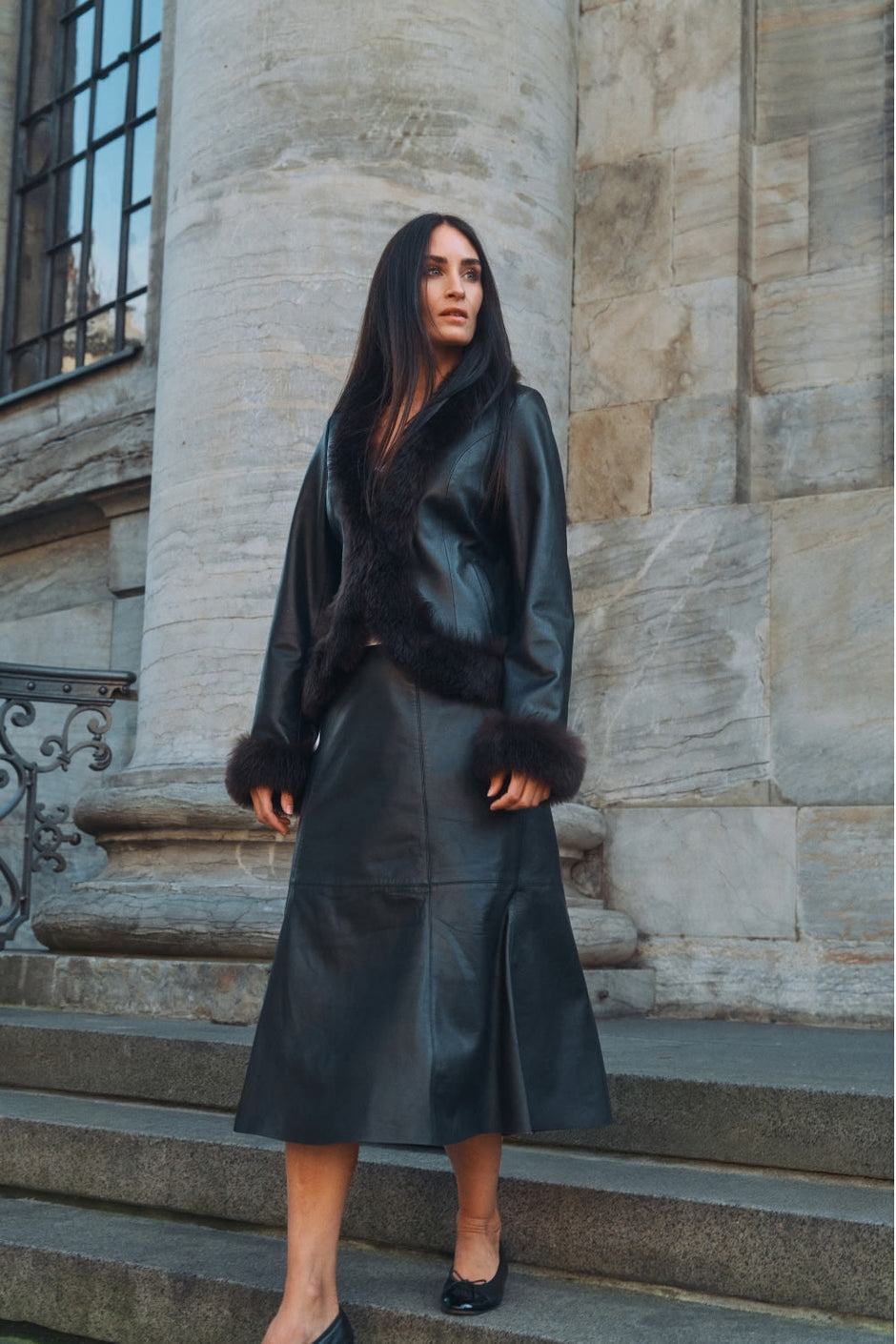 Tina-Maria Coat - Black