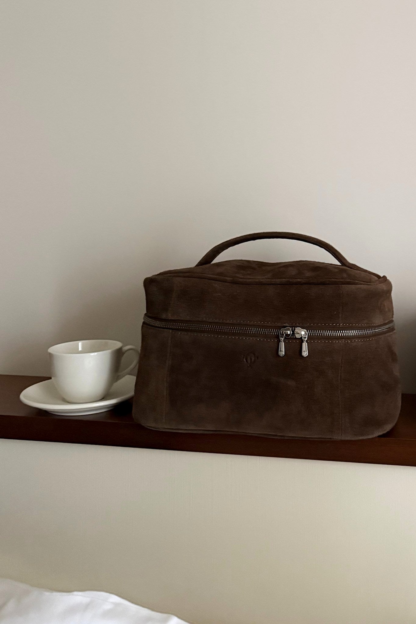 Beauty Bag - Toffee Brown