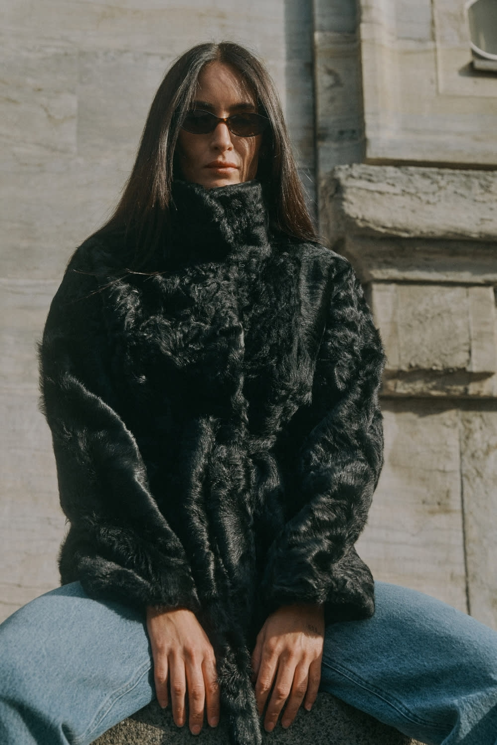 Sarah Coat - Black