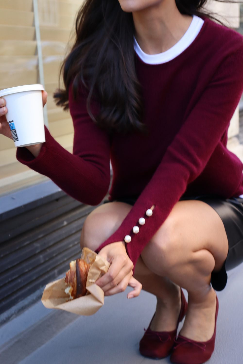 Abbelone Sweater - Bordeaux