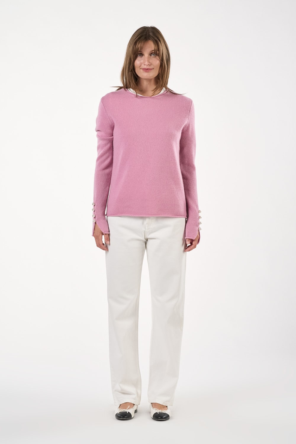 Abbelone Sweater - Ballerina Pink