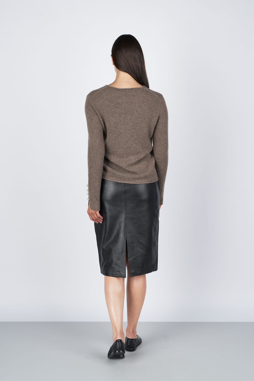Abbelone Sweater - Brownstone