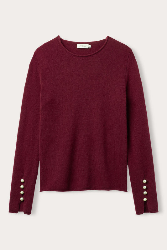 Abbelone Sweater - Bordeaux