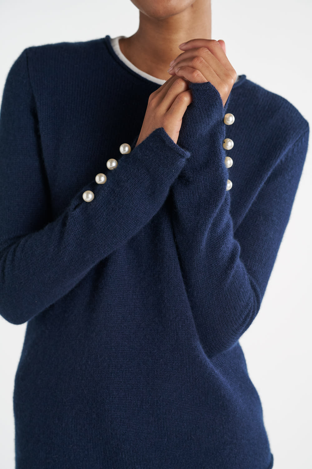 Abbelone Sweater - Navy