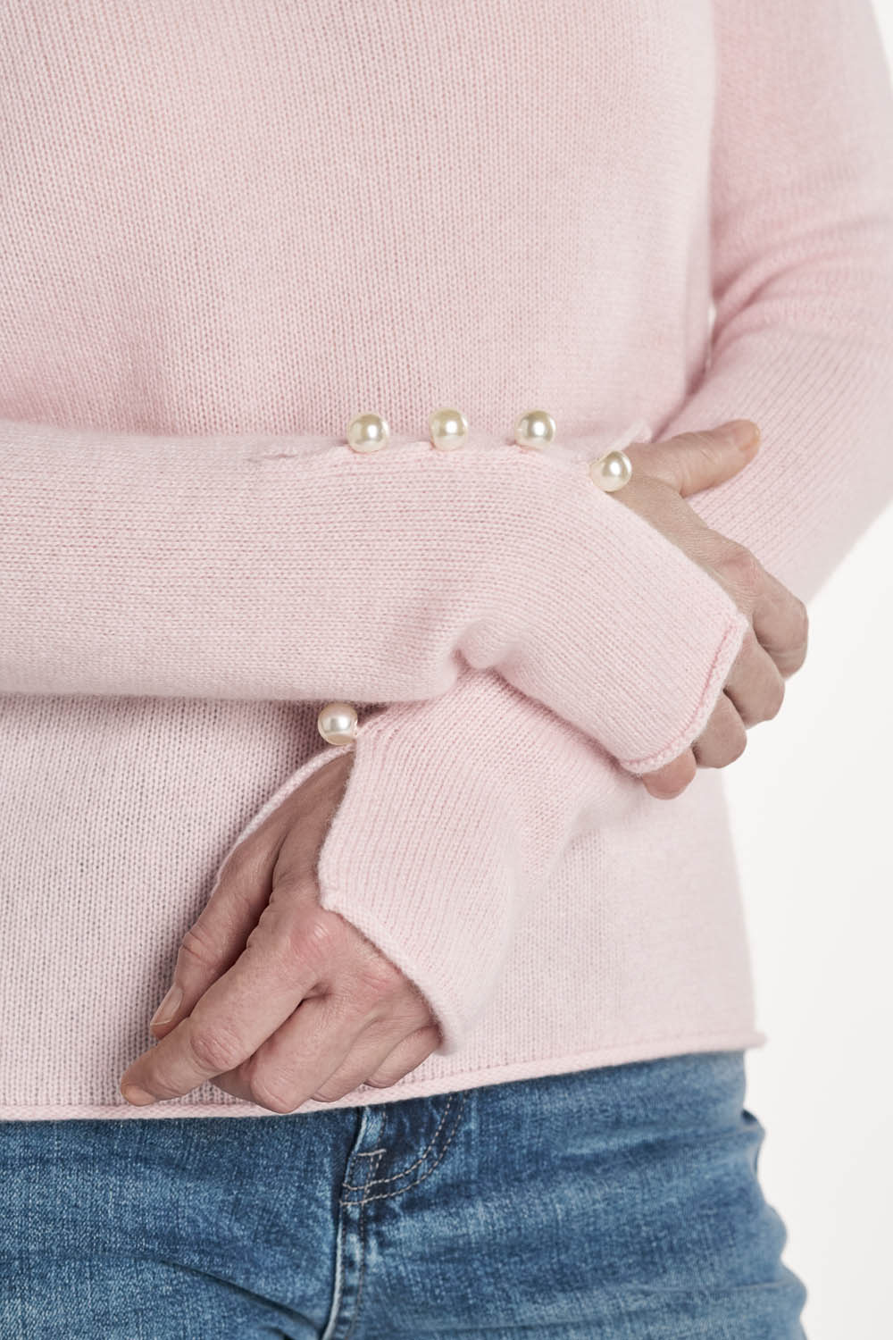 Abbelone Sweater - Soft Rose