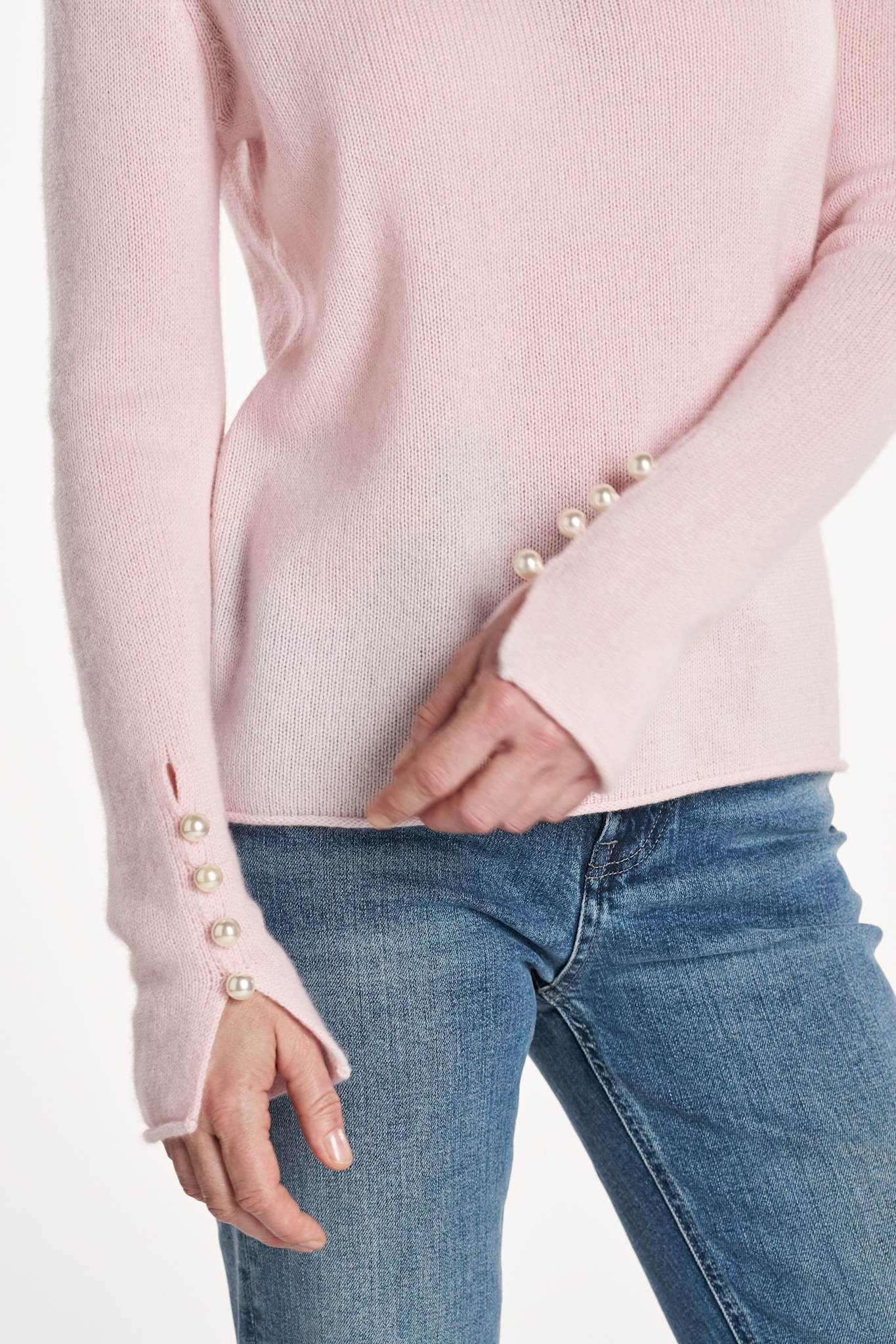 Abbelone Sweater - Soft Rose