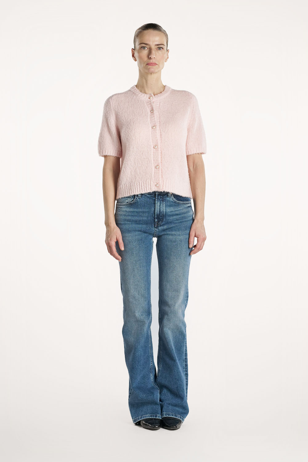 Pammy Cardigan - Baby Pink