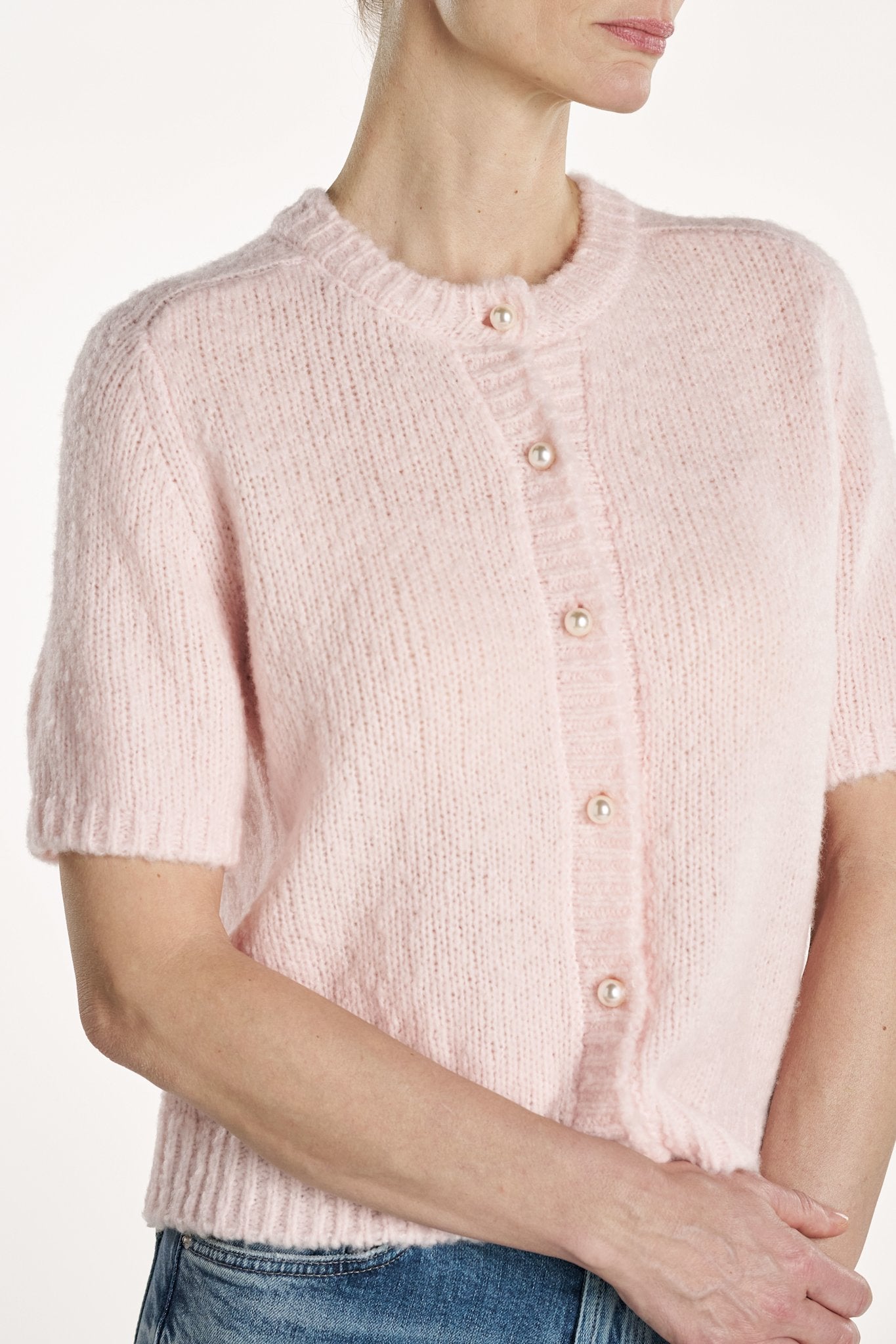 Pammy Cardigan - Baby Pink