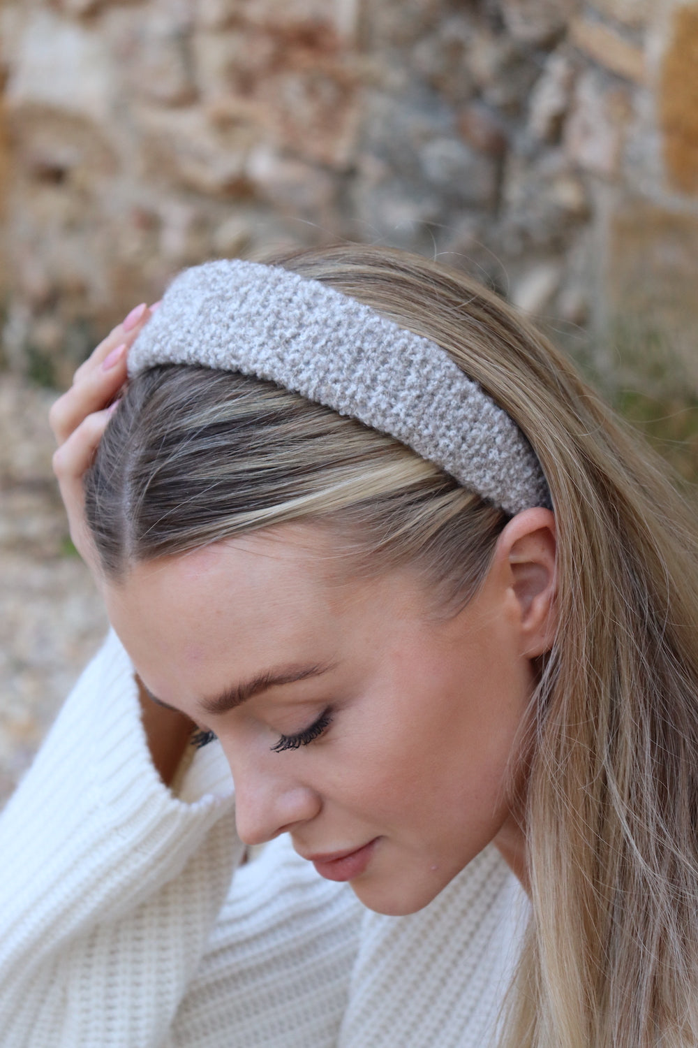 O'TAY Bea Hairband Hair accessories Brown Boucle