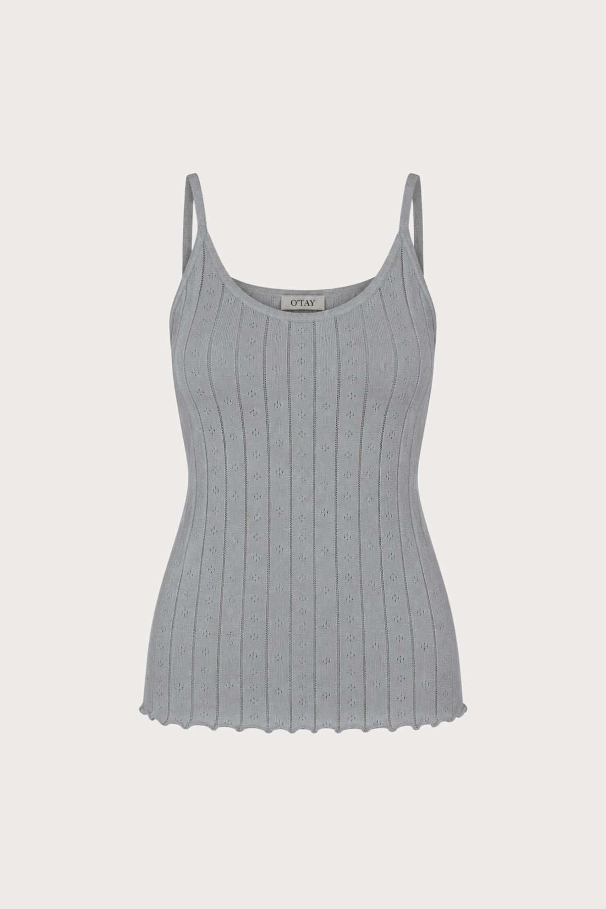 Carla Top - Frost Grey