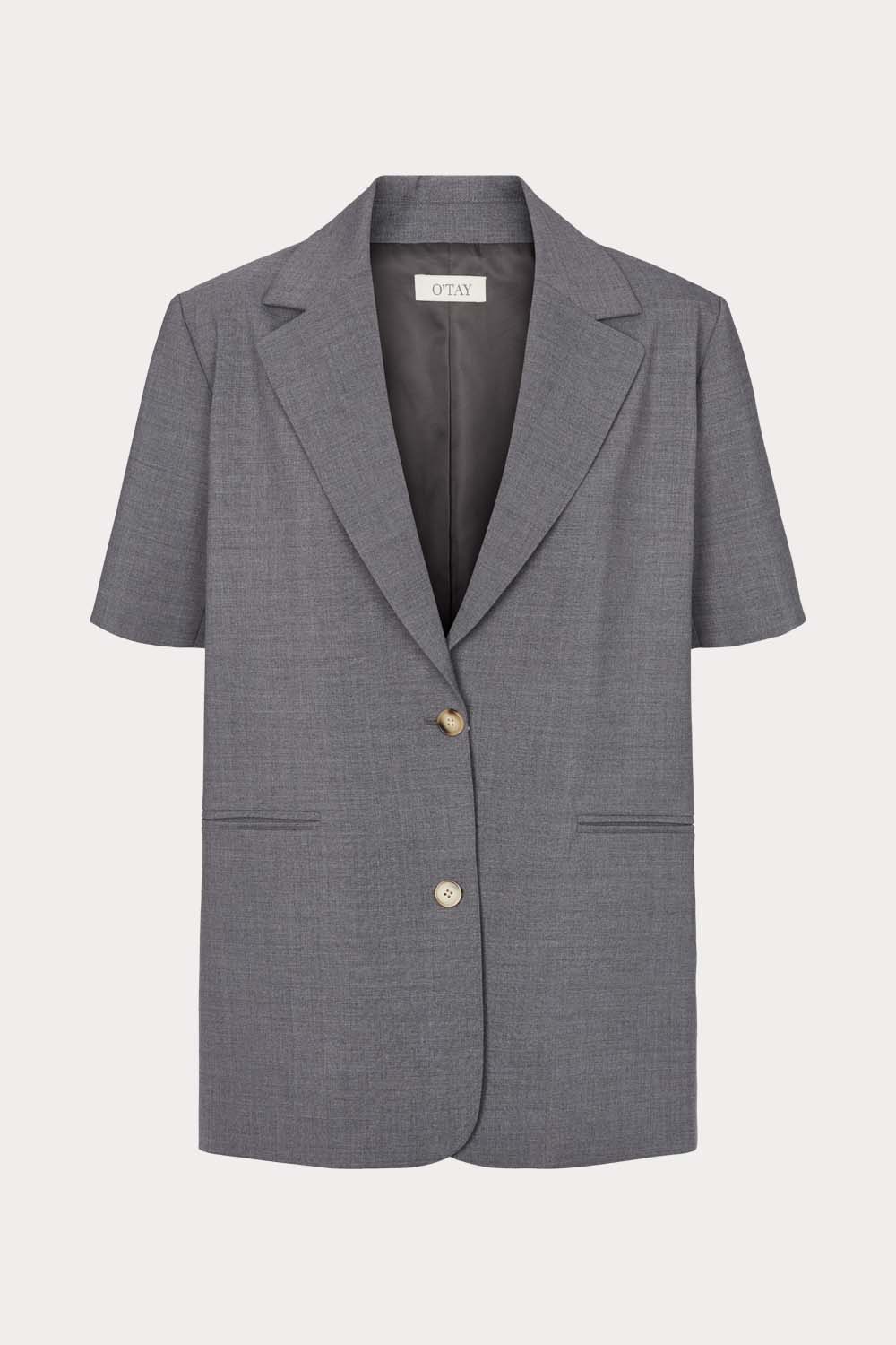 Carola Blazer - Charcoal