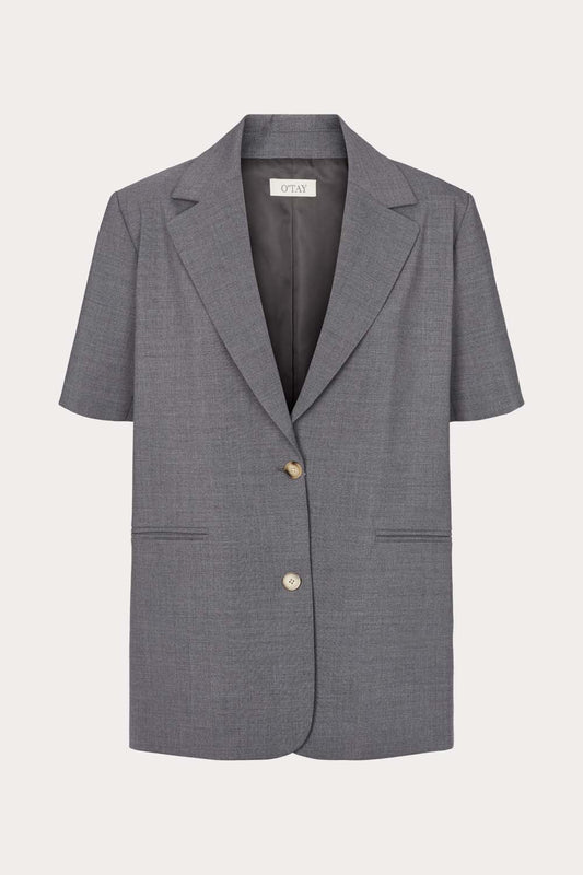 Carola Blazer - Charcoal