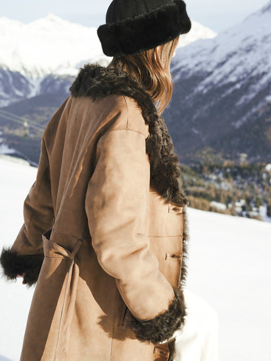 Otilia Coat - Brown