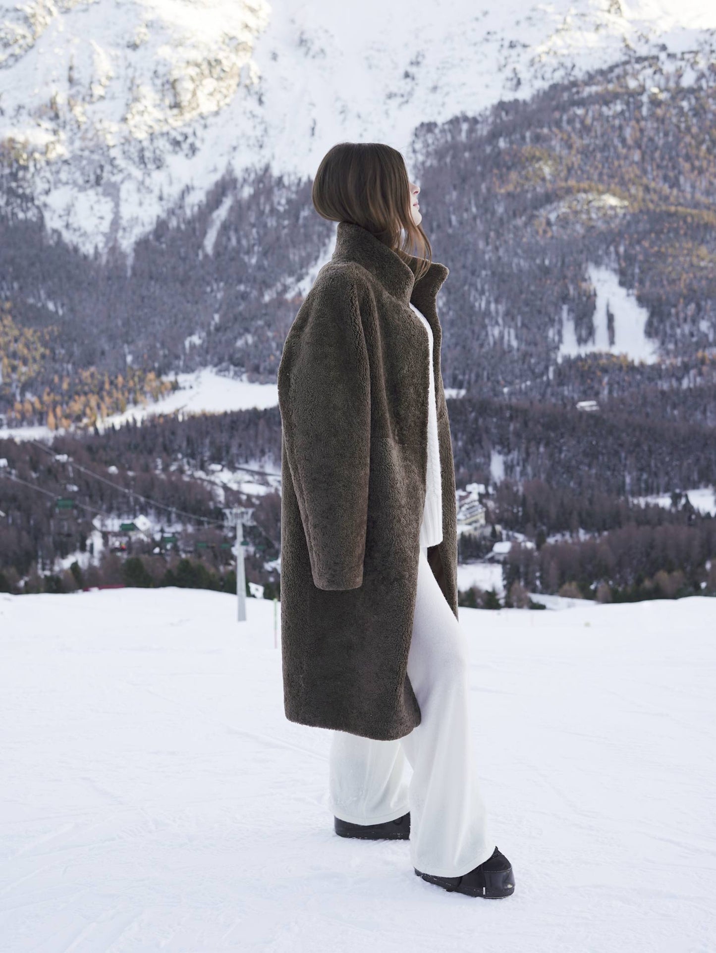 Jaclyn Coat - Teddy Brown