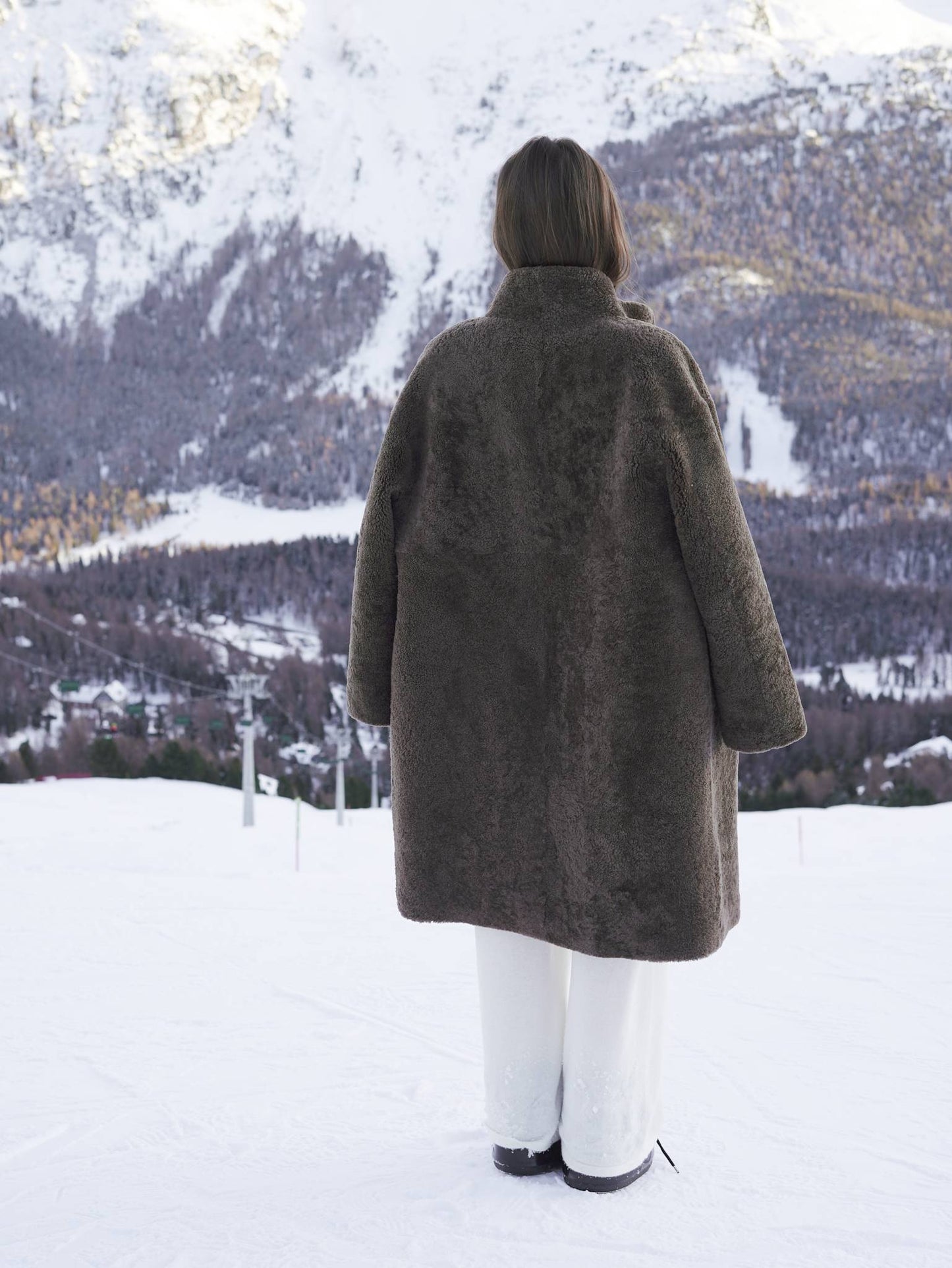 Jaclyn Coat - Teddy Brown