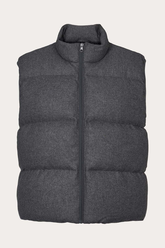 O'TAY Dea Vest Outerwear Charcoal