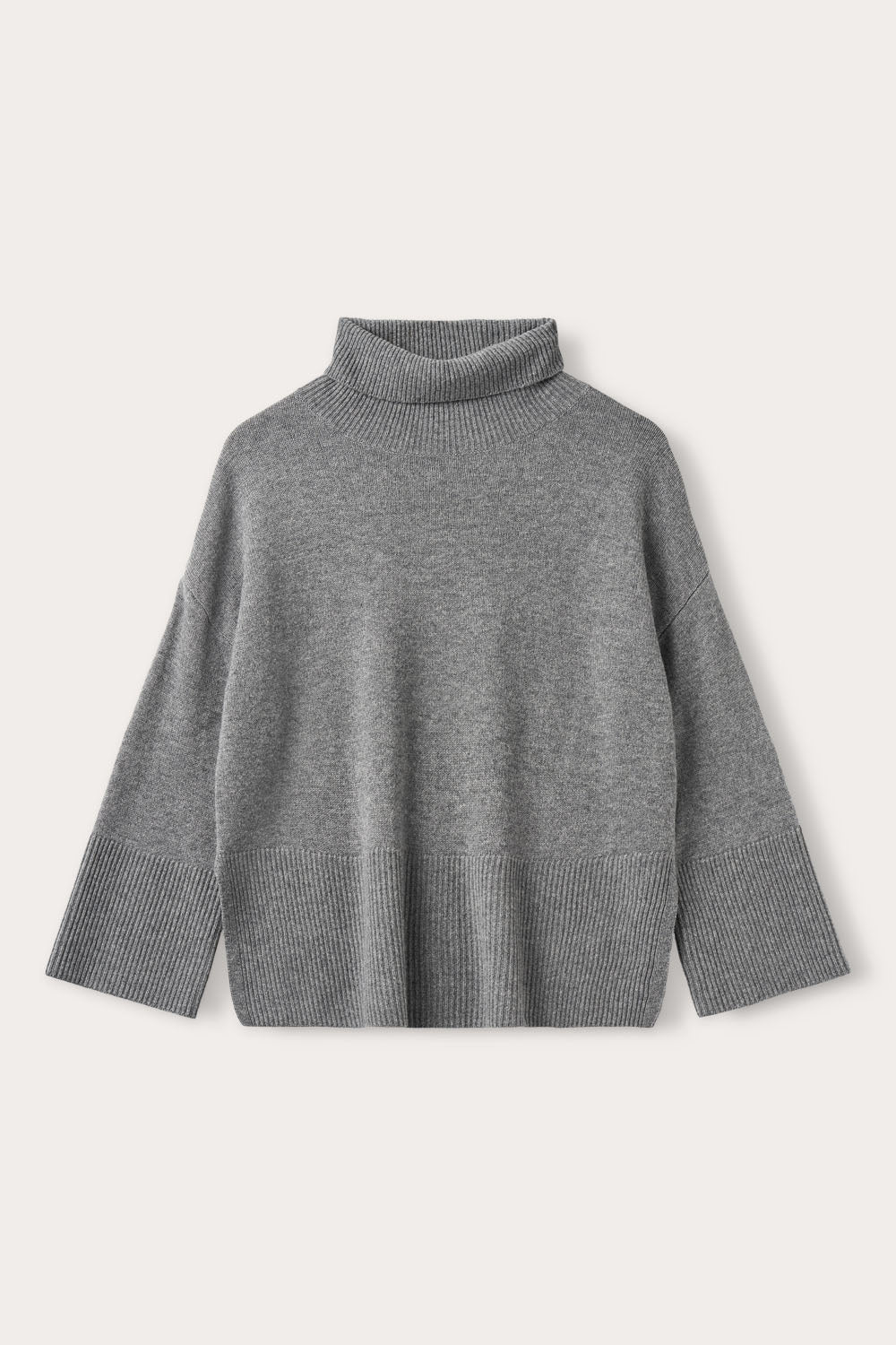 O'TAY Della Sweater Blouses Stone Grey