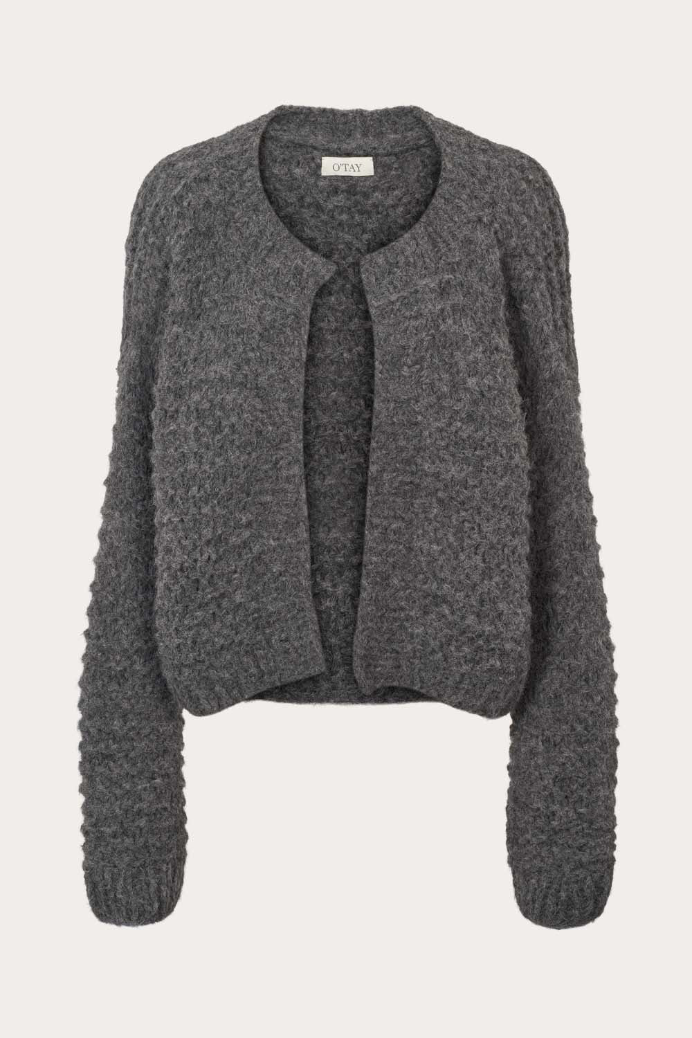 Denise Cardigan - Charcoal