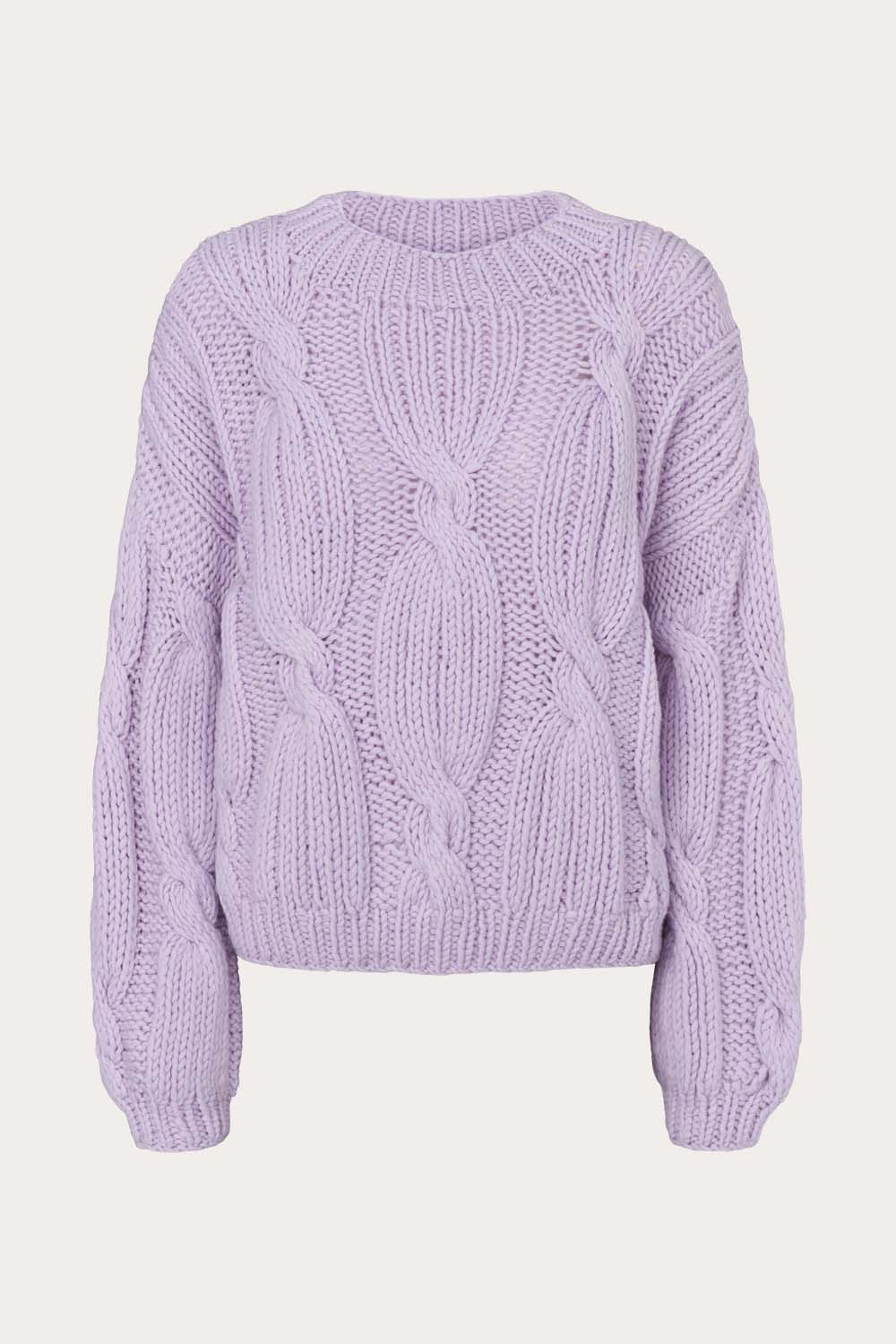 Drew Sweater - Hint of Violet