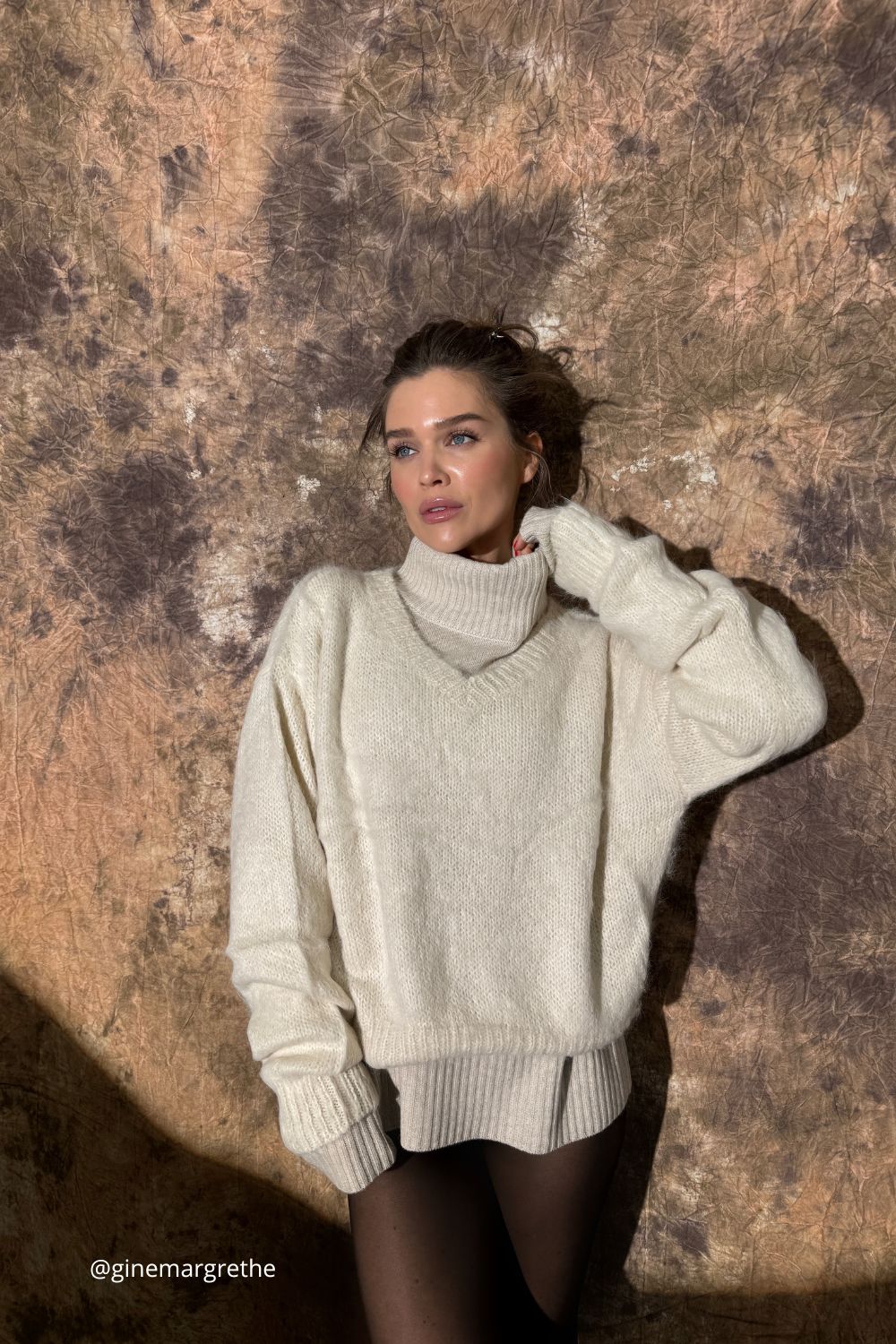 O'TAY Esmeralda Sweater Blouses Off White