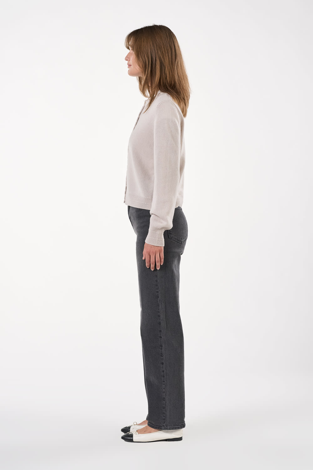 Faith Cardigan - Greige