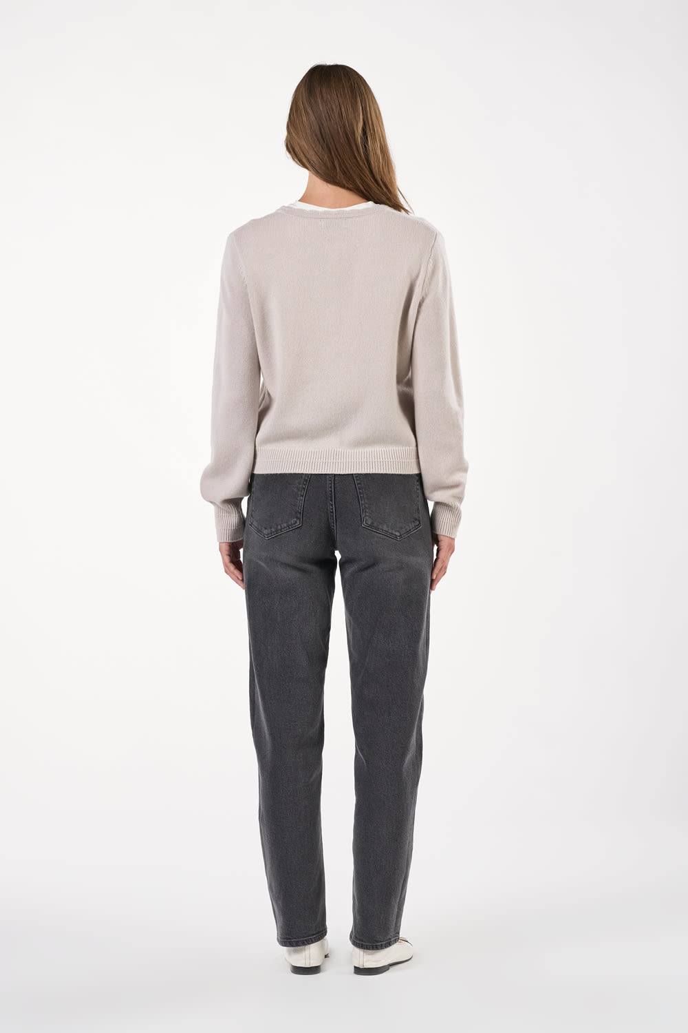 Faith Cardigan - Greige