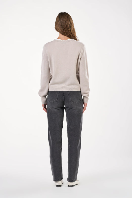 Faith Cardigan - Greige