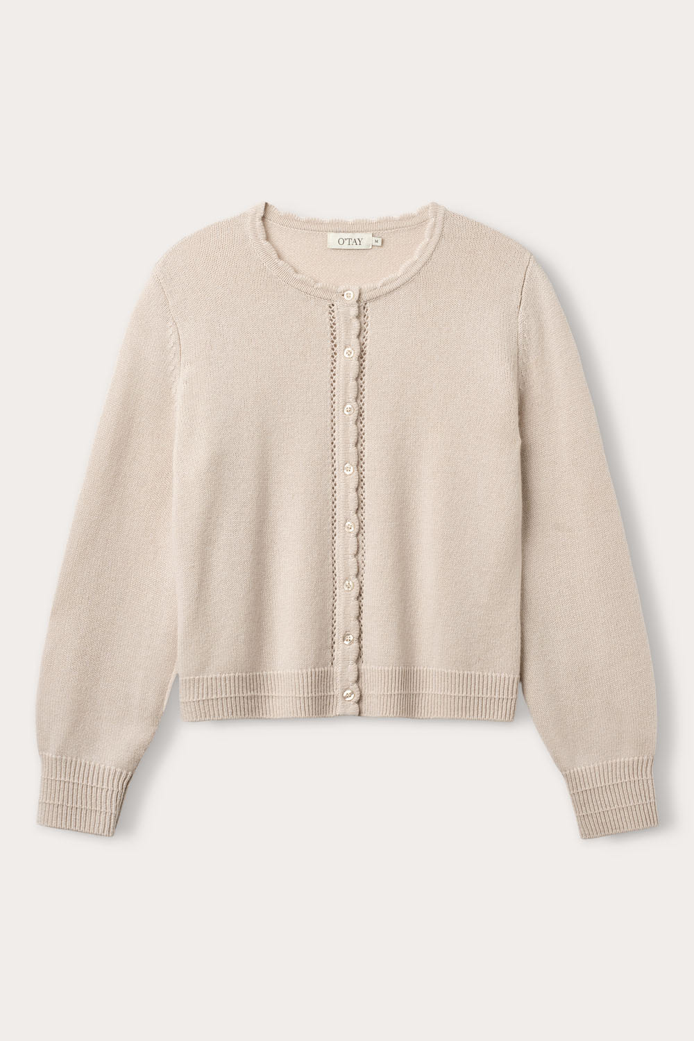 Faith Cardigan - Greige