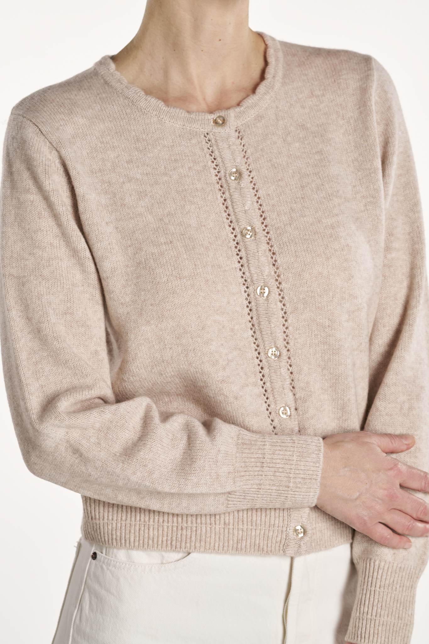 Faith Cardigan - Sand