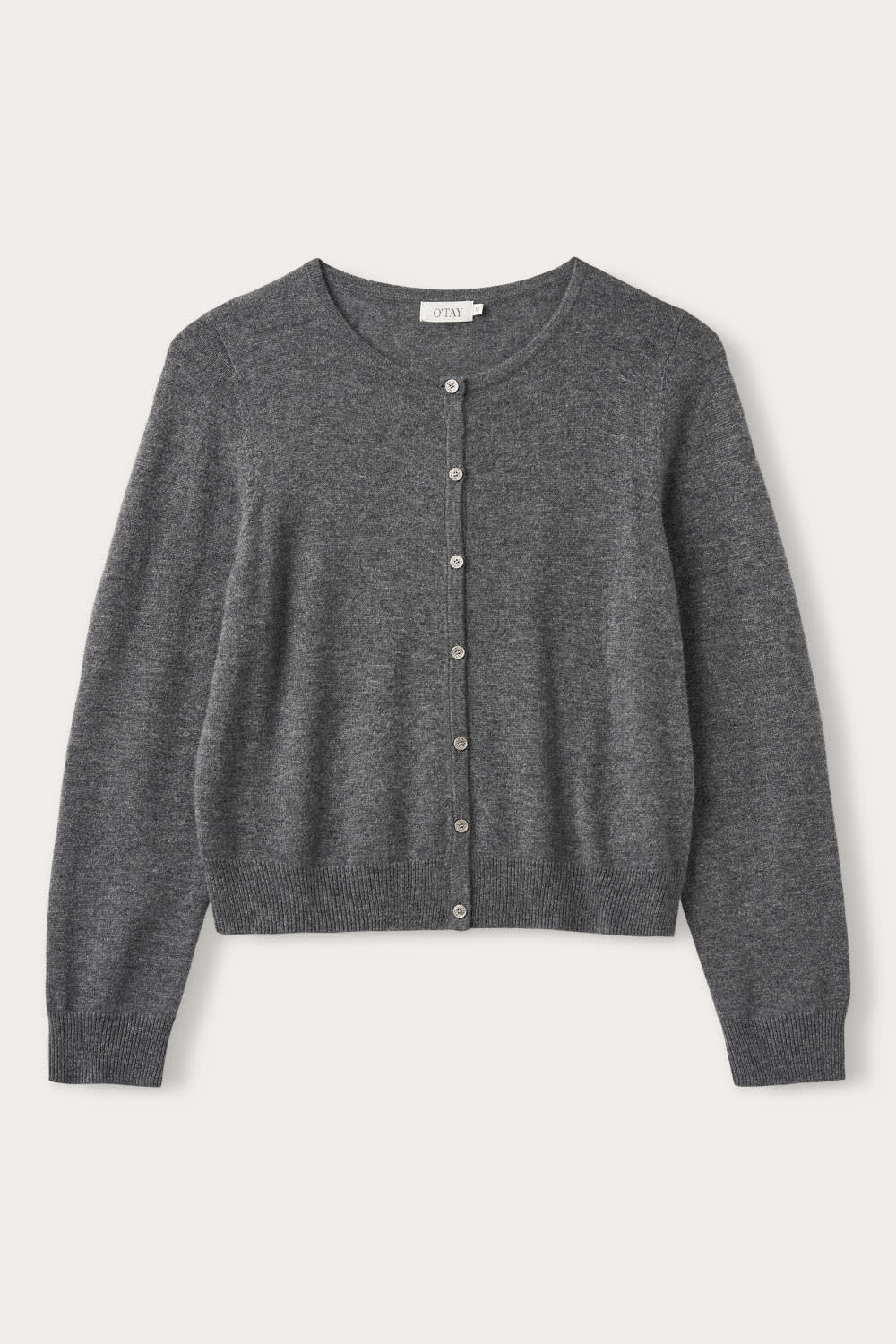 Fenix Cardigan - Dark Grey Melange