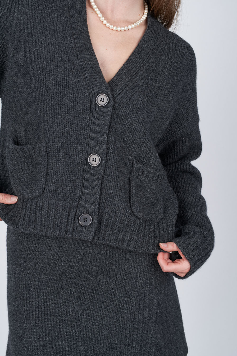 O'TAY Feodora Cardigan Cardigans Deep Space