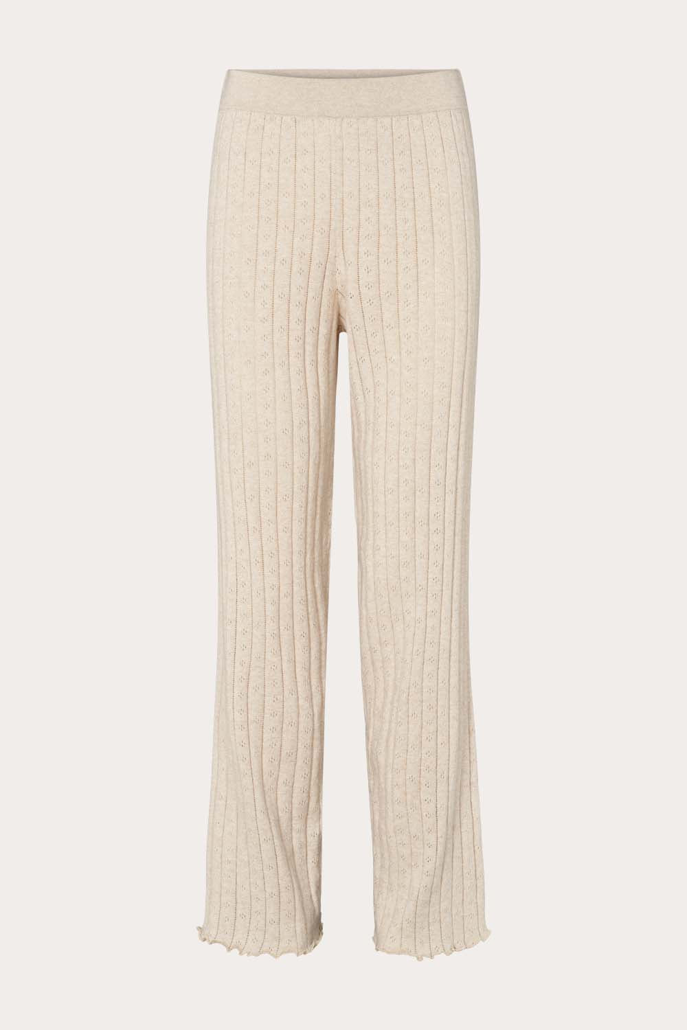 O'TAY Frederikke Pants Pants Tallow