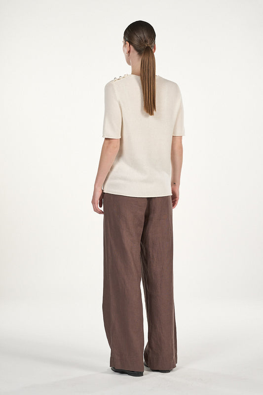 Martha T-shirt - Off White