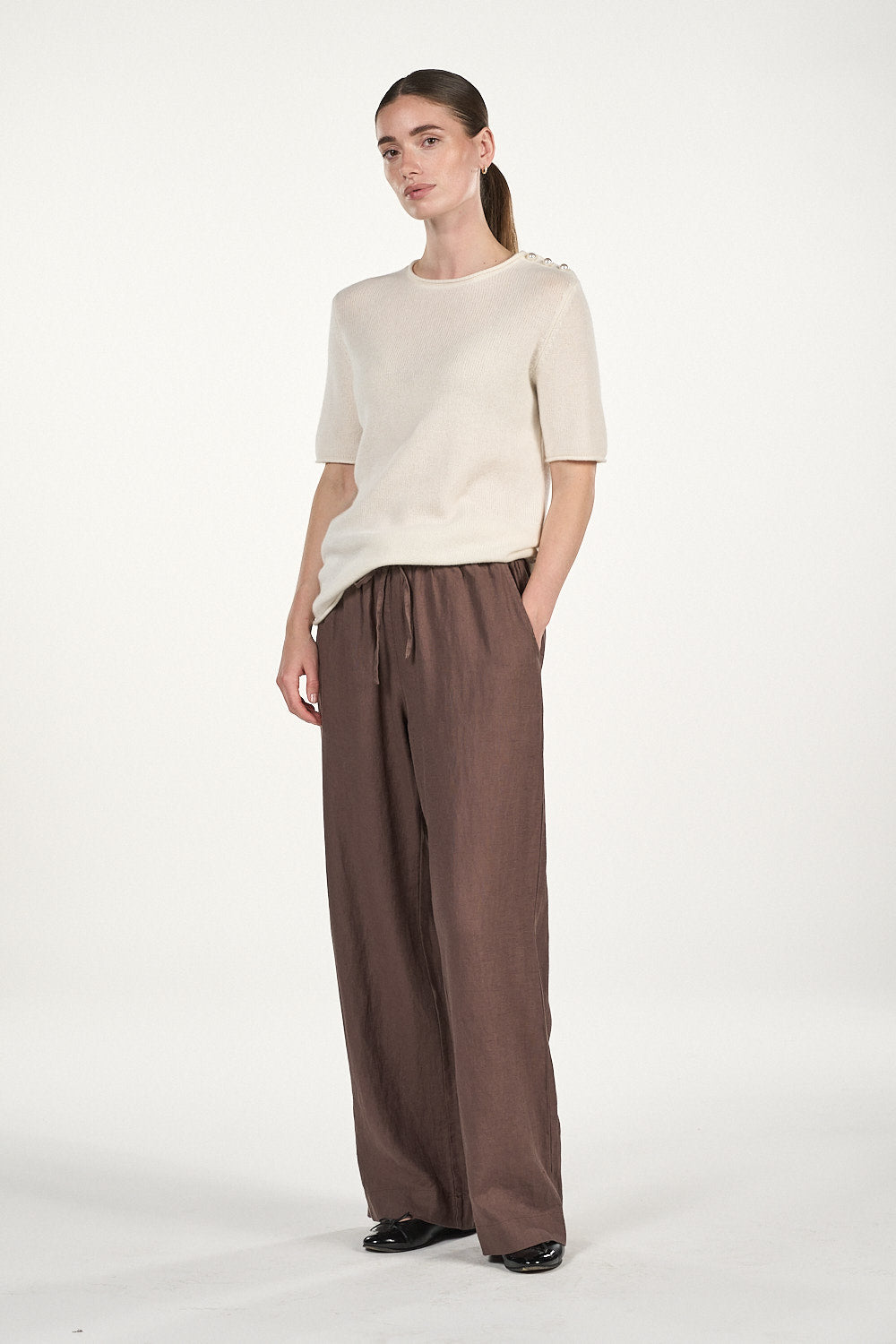 Martha T-shirt - Off White