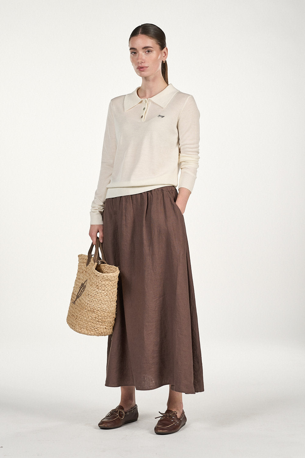 Gerda Skirt - Chocolate