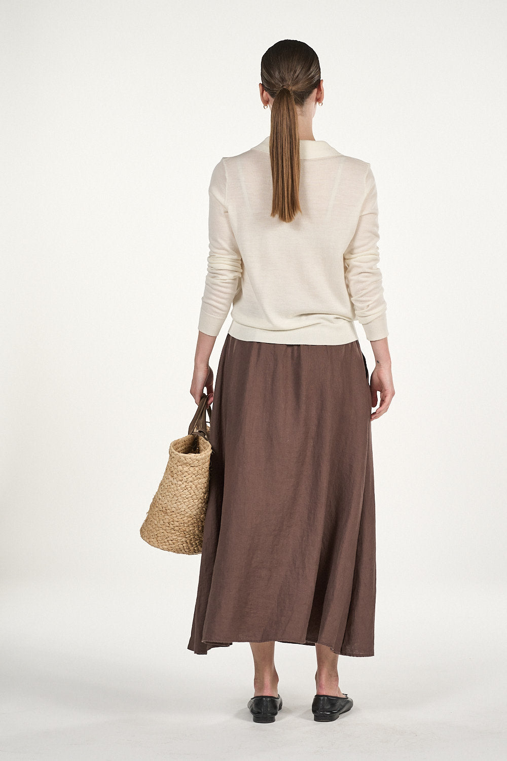 Gerda Skirt - Chocolate