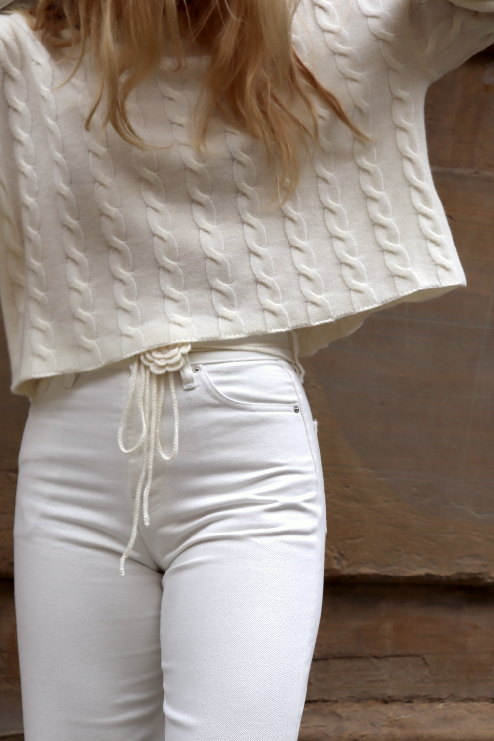 O'TAY Gertrud Sweater Blouses Off White