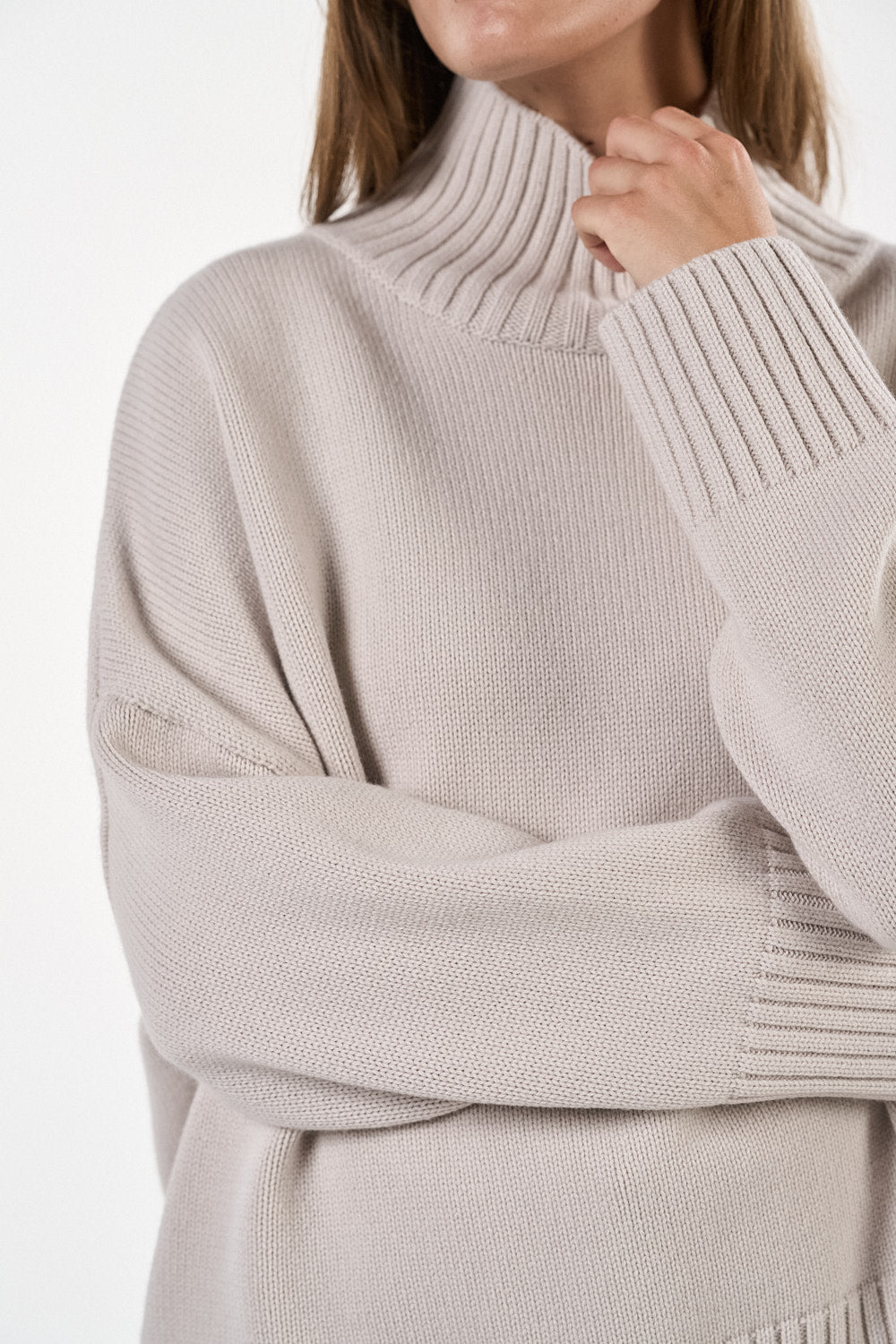 Idette Jumper - Greige