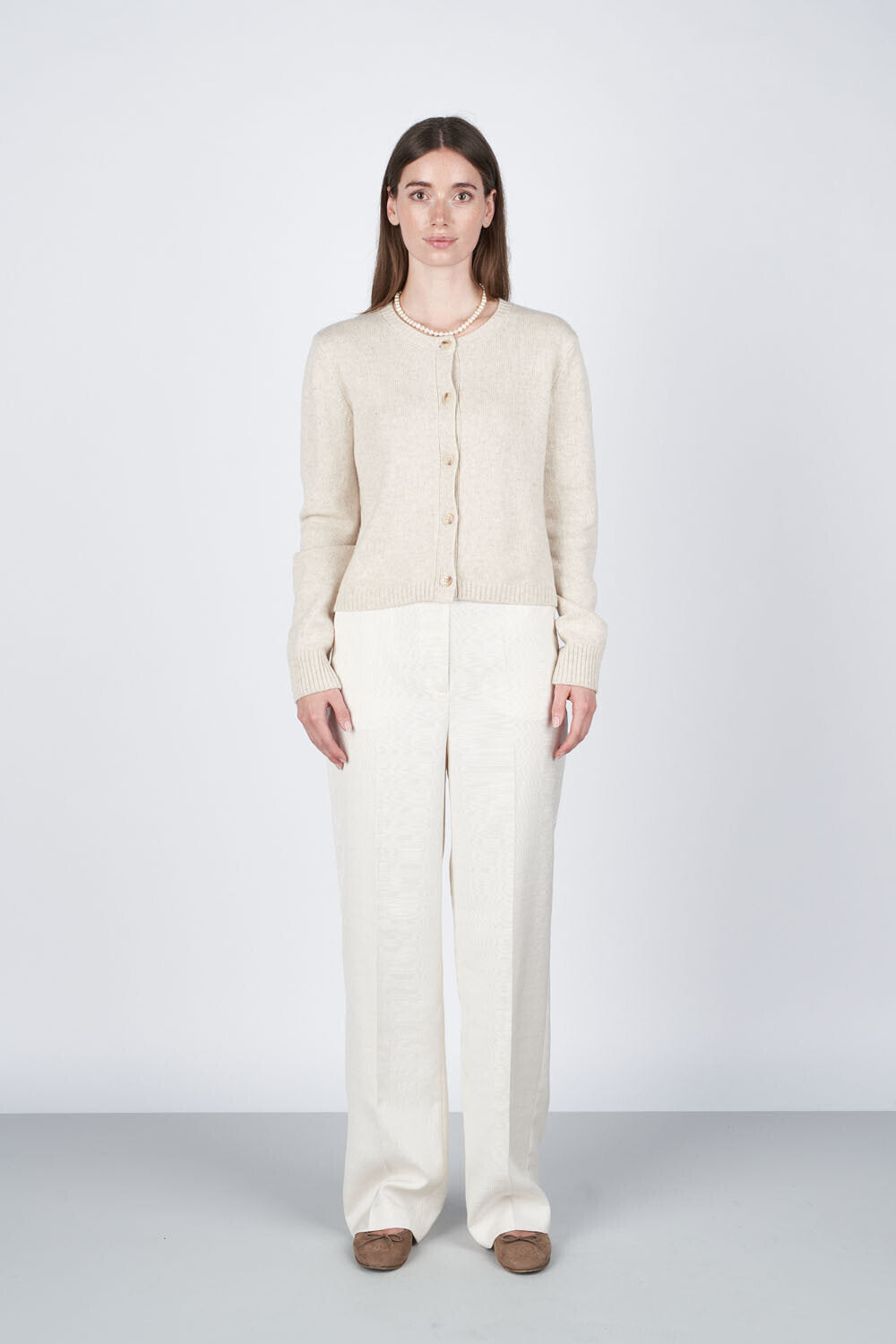 Idona Cardigan - Warm Beige