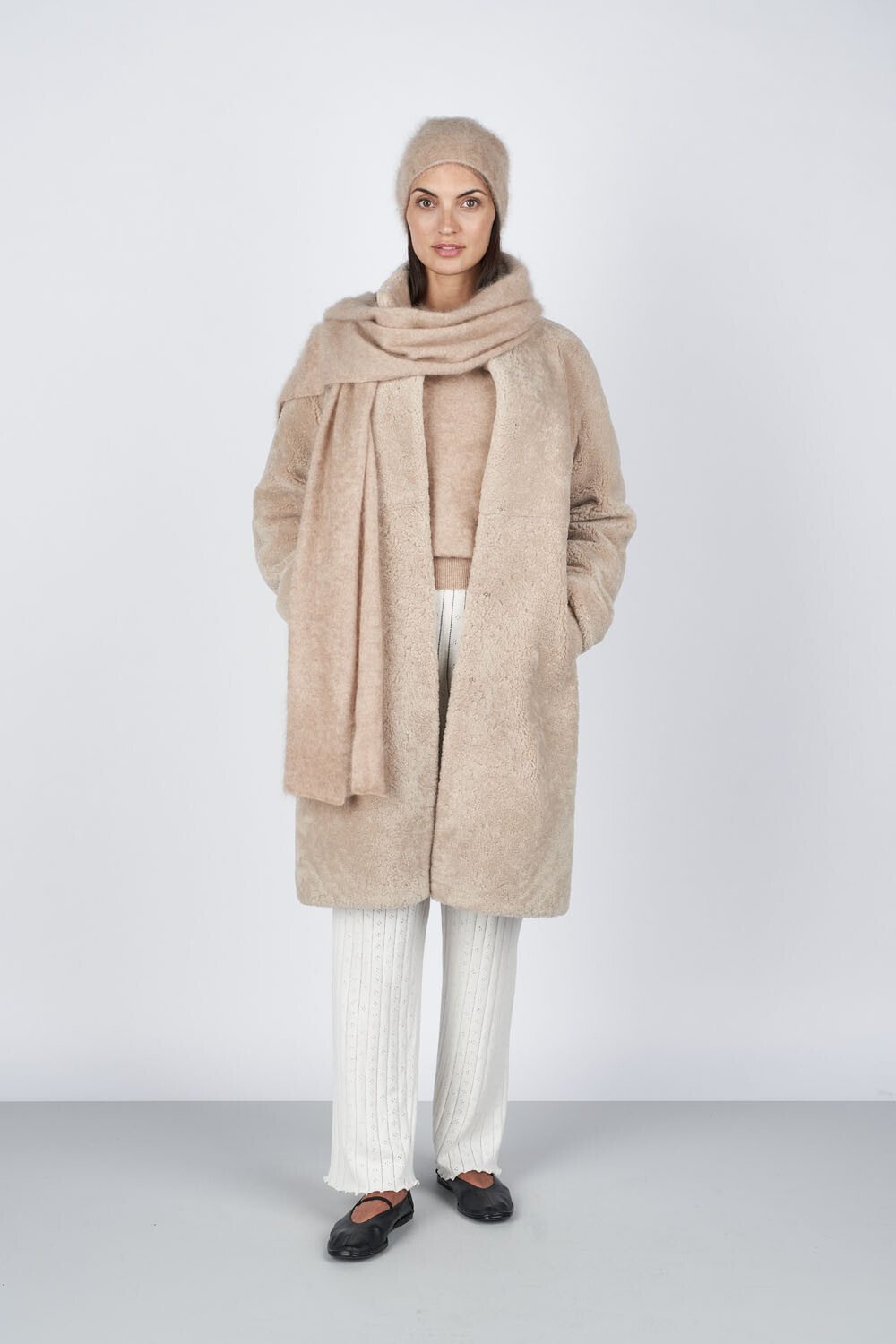 Ika Scarf - Camel Melange