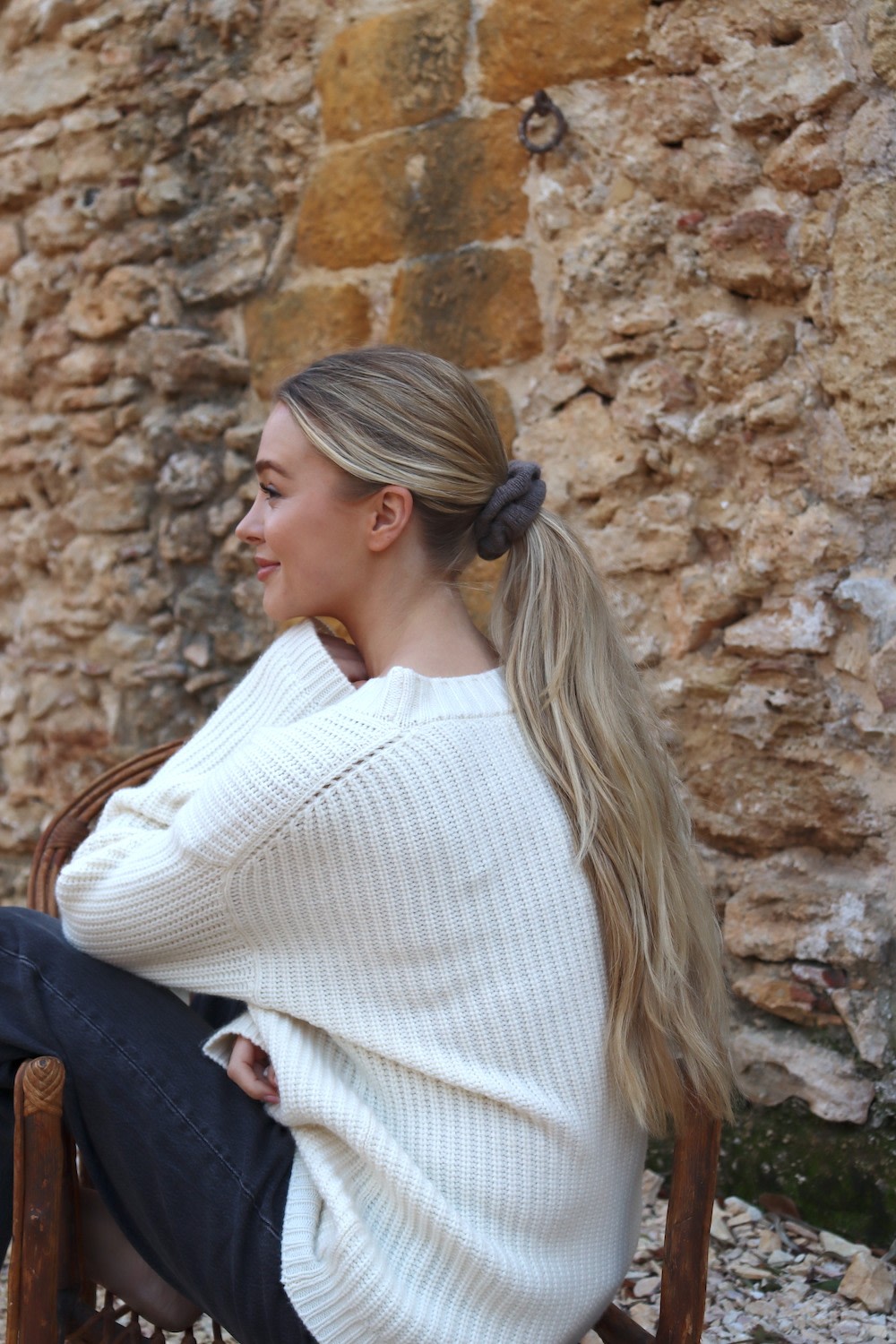 Small Scrunchie - Brownstone