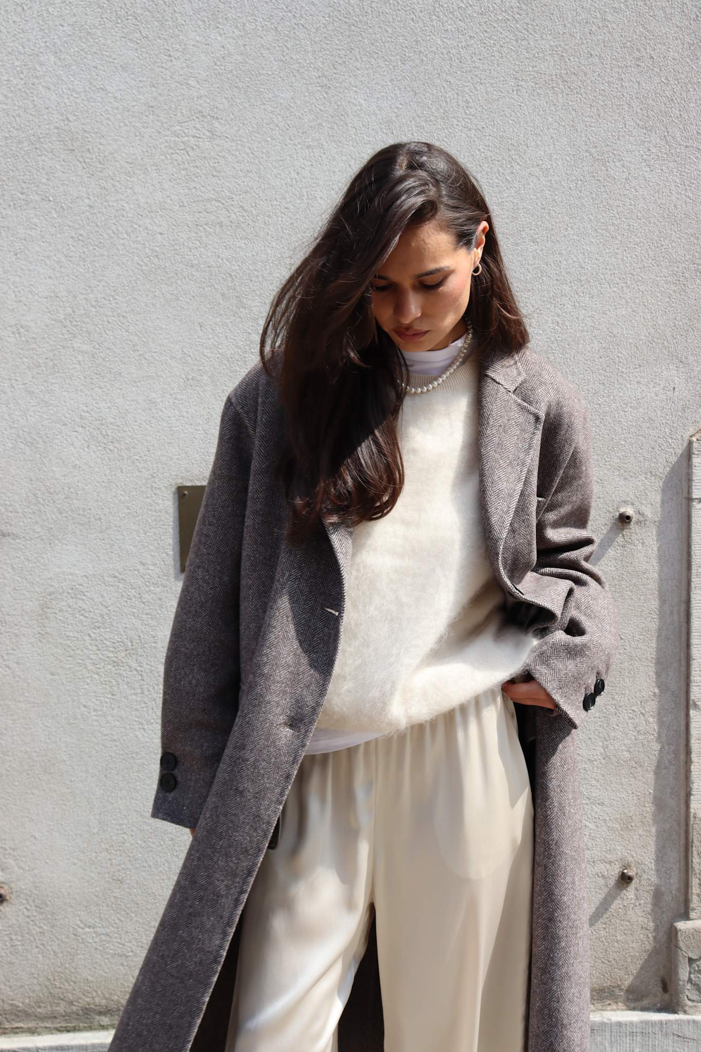 Natalina Blouse - Porcelain