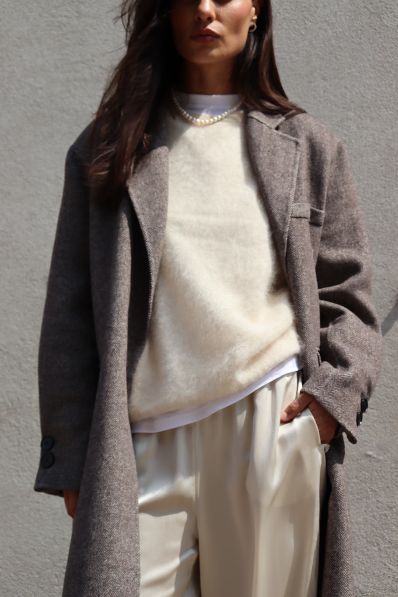 Natalina Blouse - Porcelain