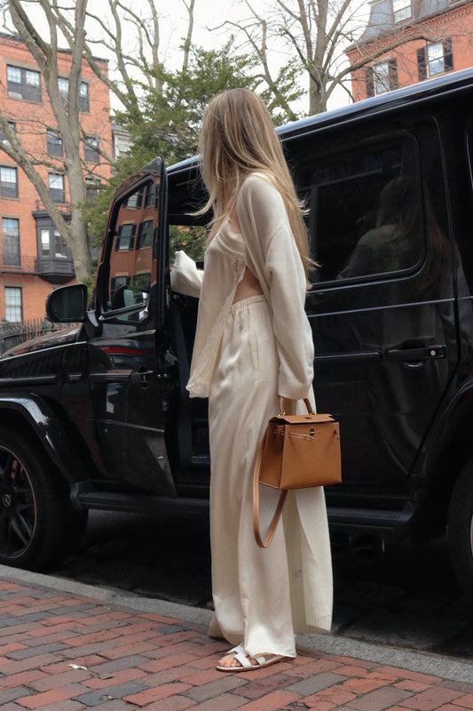 Rose Cardigan - Off White