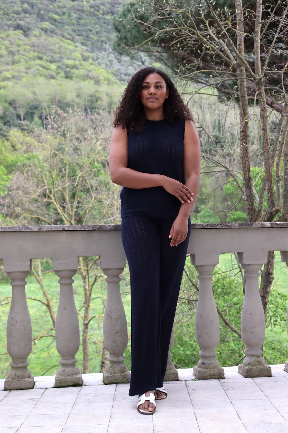 Gaia Pants - Navy
