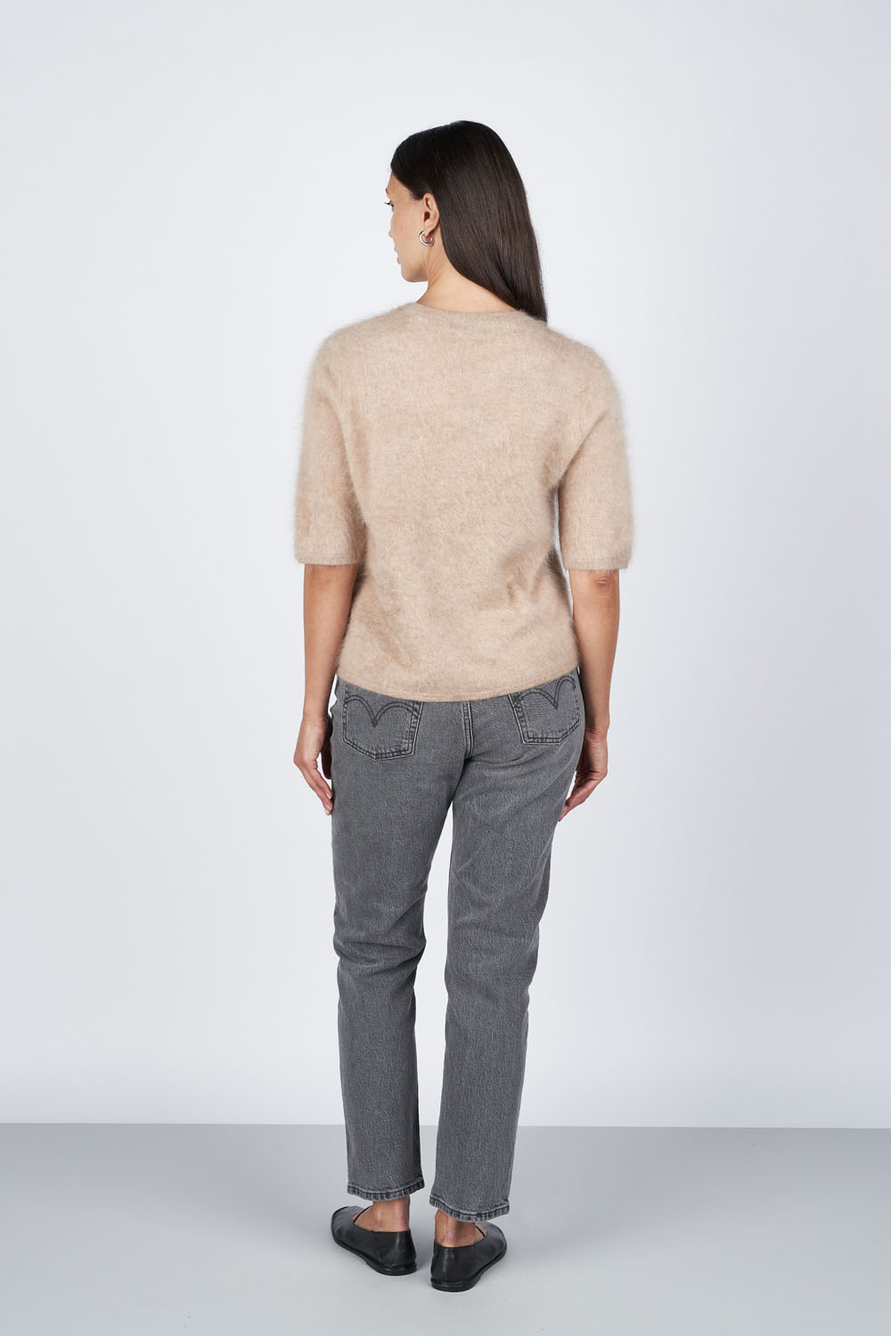 Izzie T-Shirt - Camel Melange