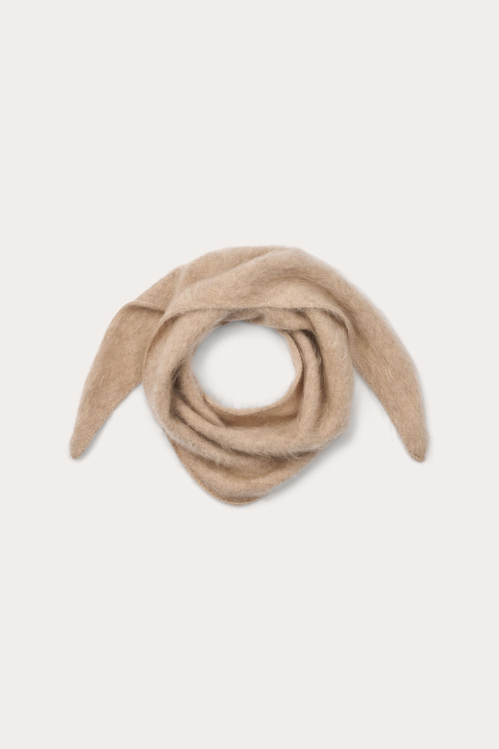 O'TAY Idun Scarf Beanie Camel Melange