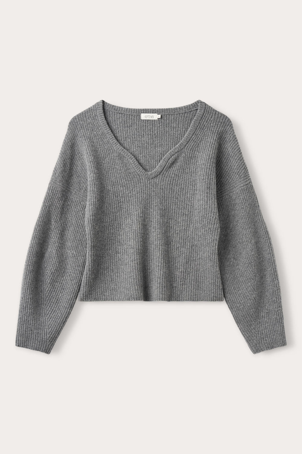 O'TAY Indiga Blouse Blouses Stone Grey