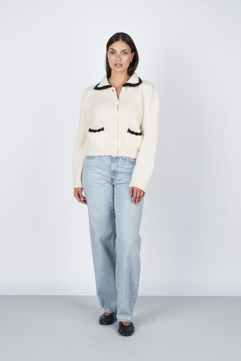 O'TAY Isabella Cardigan Cardigans Off White