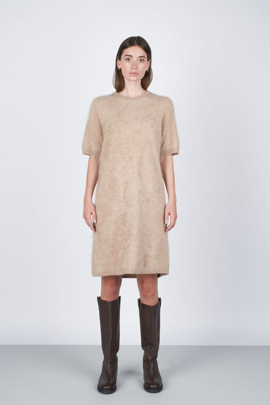 O'TAY Isolde Dress Dresses Camel Melange